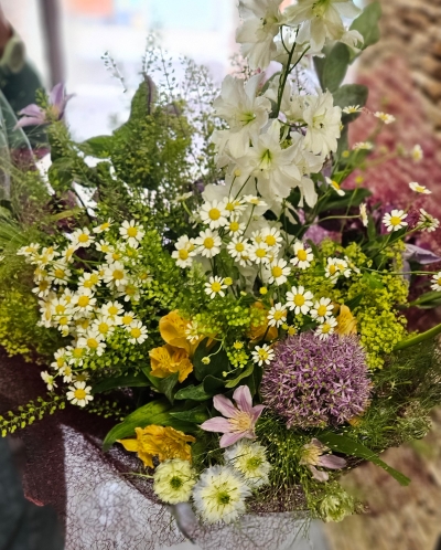 Wild flowers bunch