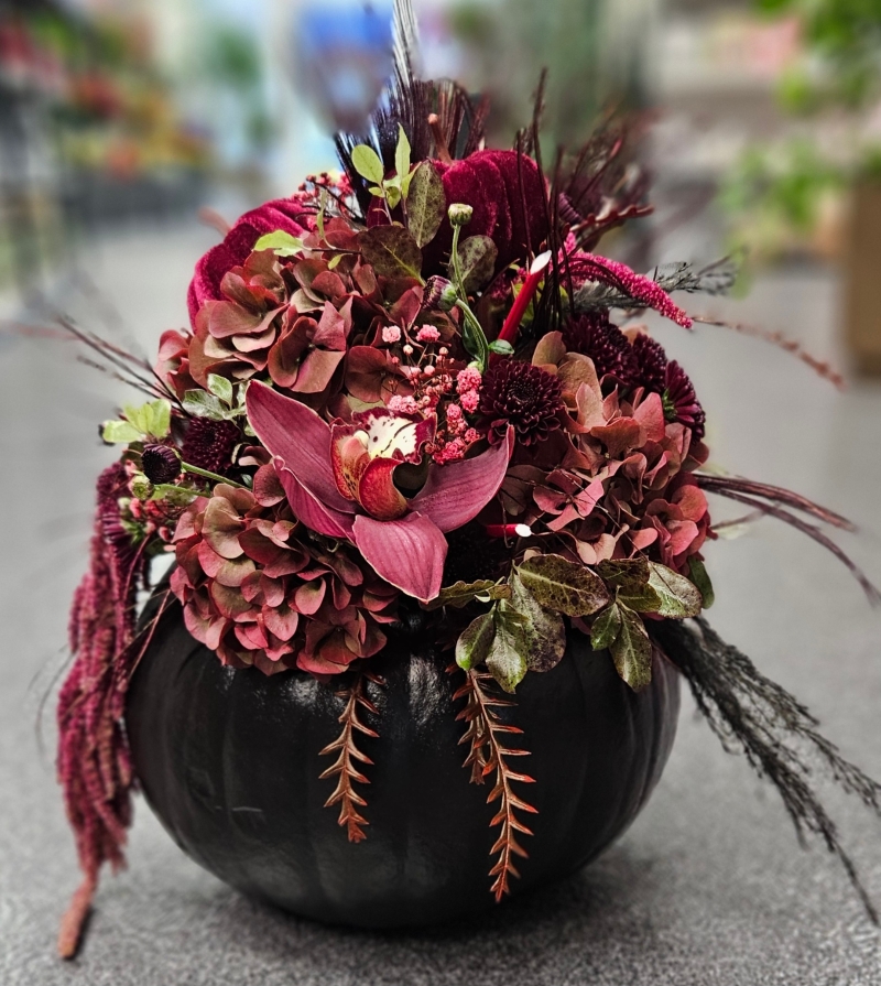 Halloween Flower Pumpkin