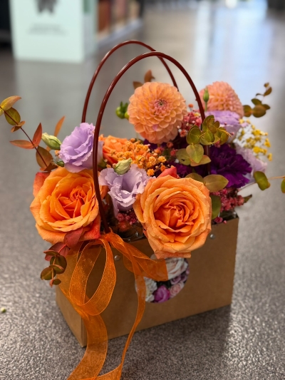 Autumnal Flower bag