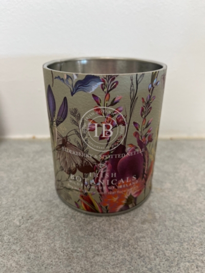 Elderberry and Spotted Nettle tin candle