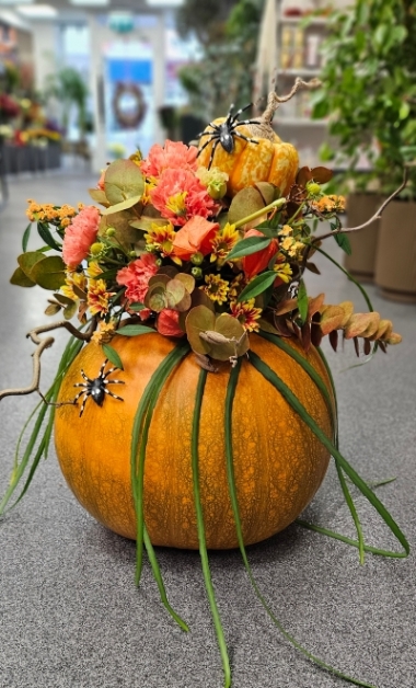 Halloween Flower Pumpkin