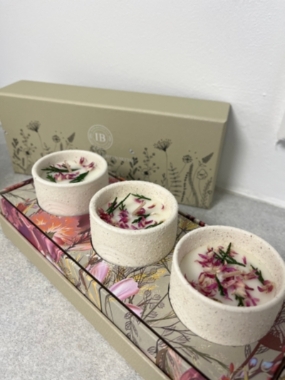 Elderberry and Spotted Nettle candle set