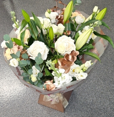 Snowflake Christmas bouquet