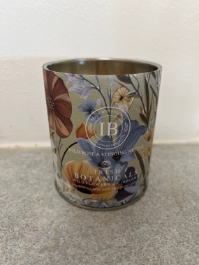 Wild Rose and Stinging Nettle Tin Candle